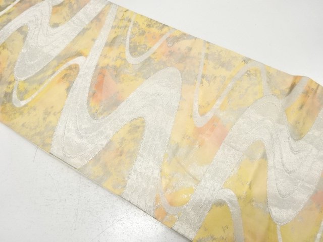 JAPANESE FUKURO OBI / WOVEN STREAM